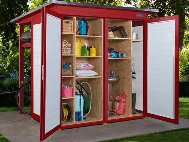 Weka Gartenschrank Geräteschrank Garten [Q] Multi