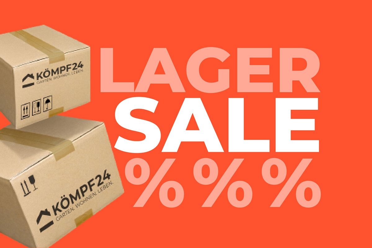 Der große Lagerräumungsverkauf bei KÖMPF24
