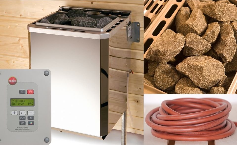 Weka Saunaofen Komplett-Set 