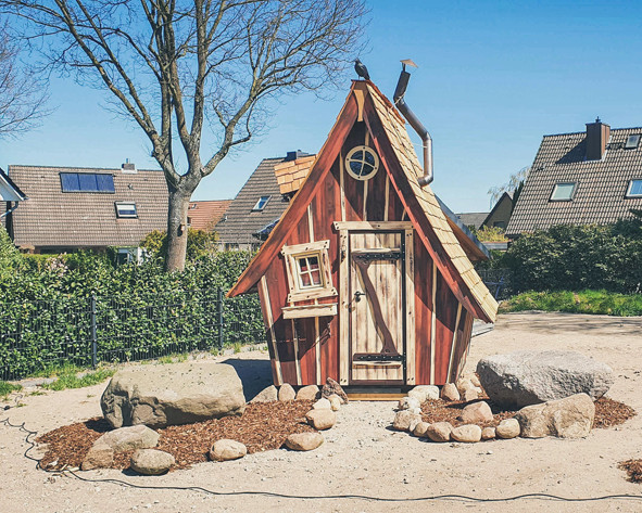 Das etwas andere Gartenhaus, nicht nur für Hexen