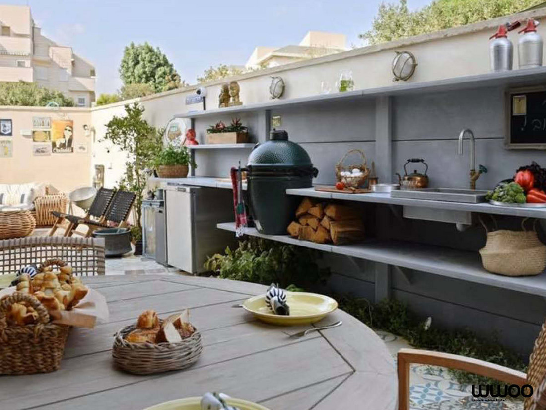 Beispiel einer Outdoorküche von WWOO