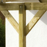 Terrassenüberdachungen Holz Nadelholz 