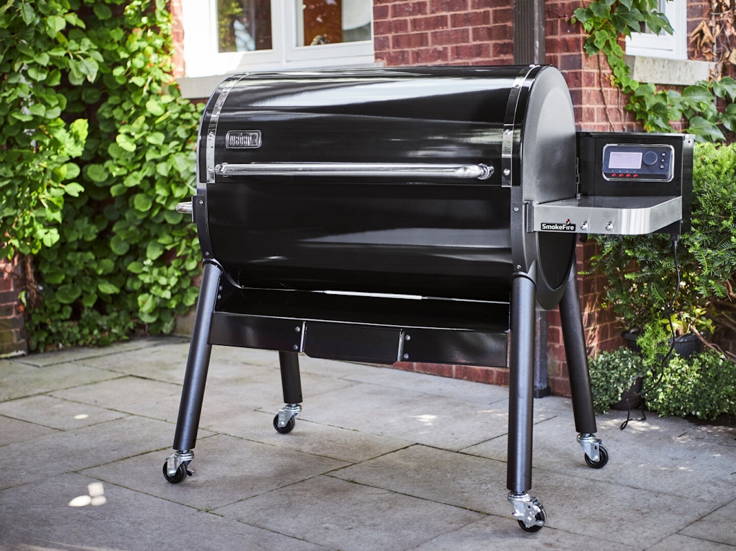 Weber Smokefire EX6 Pelletgrill Der Smokefire EX6 ist der neue große Pelletgrills von Weber