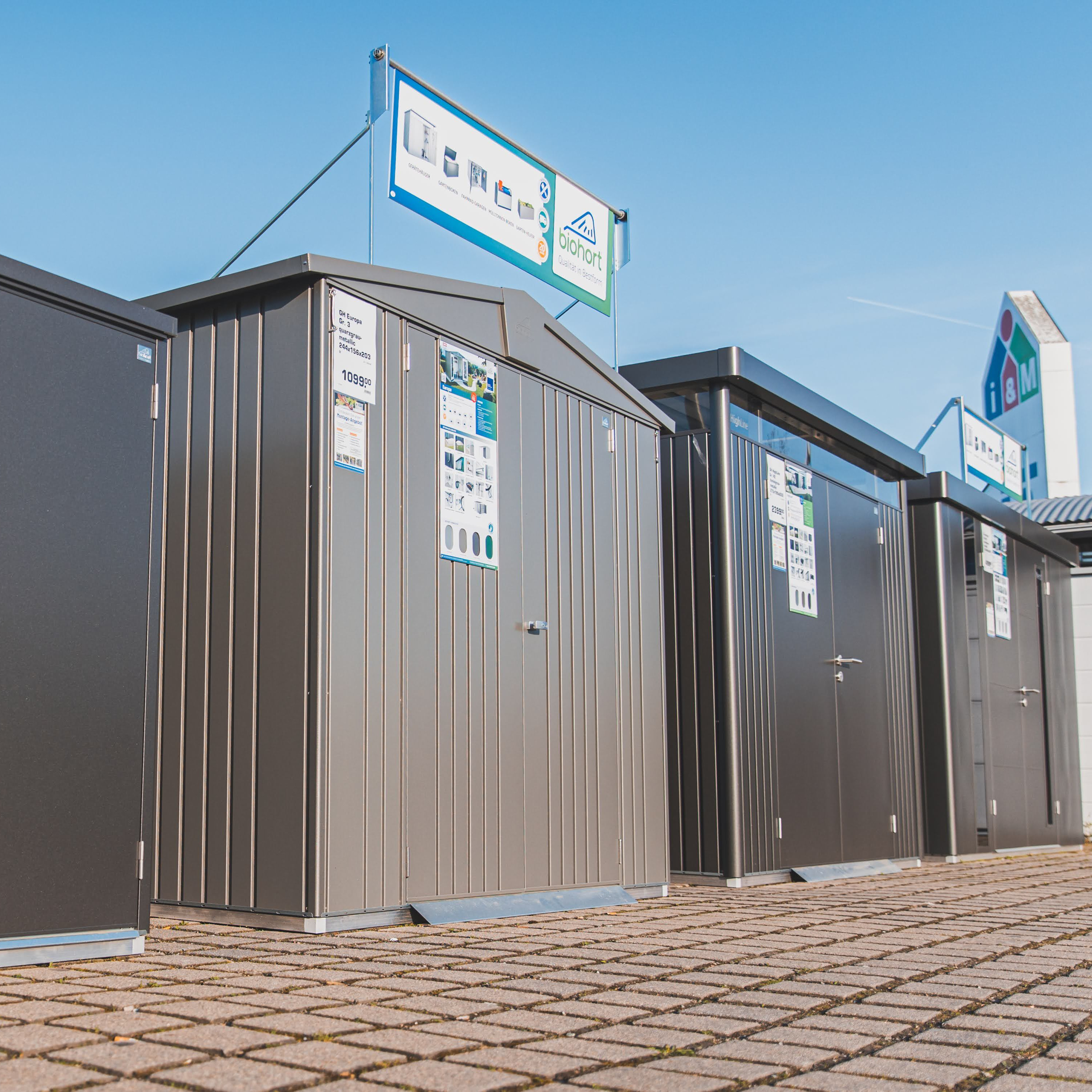 Biohort Ausstellung beim Kömpf Bauzentrum in Calw