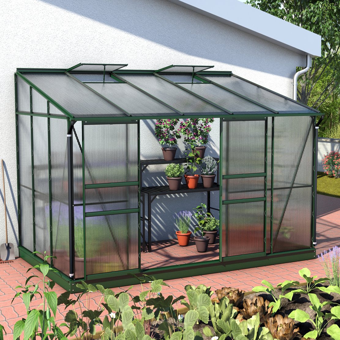 Anlehngewächshaus: 10 Vorteile