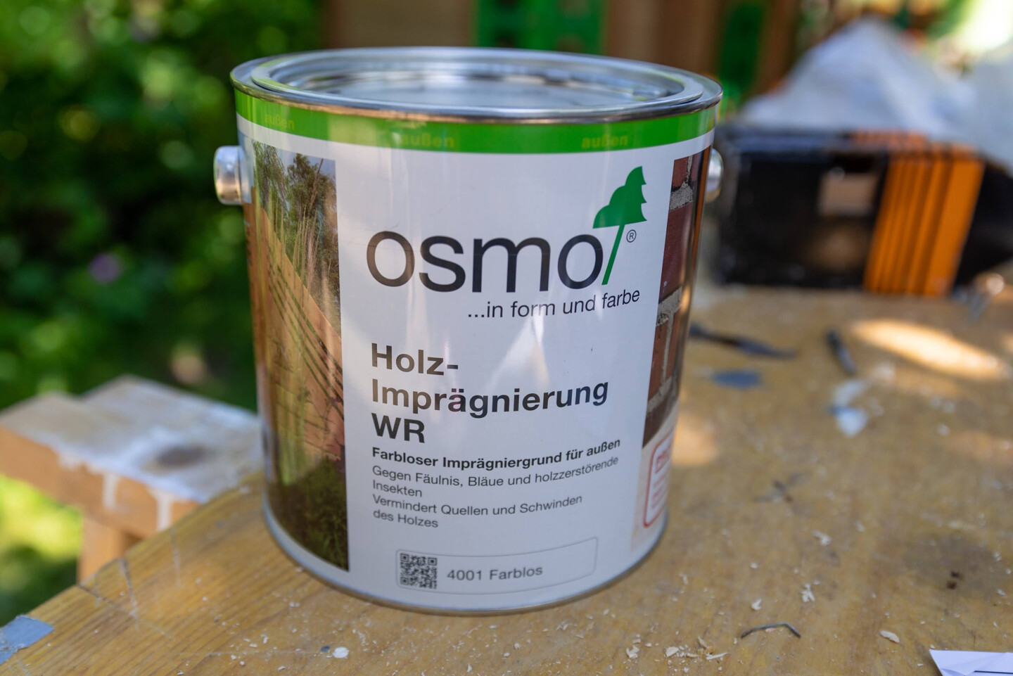 Holzimprägnierung von Osmo