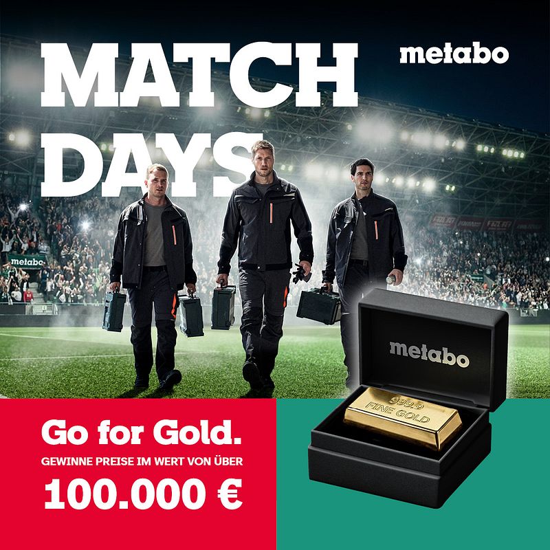 Metabo Aktion Gratiszugabe
