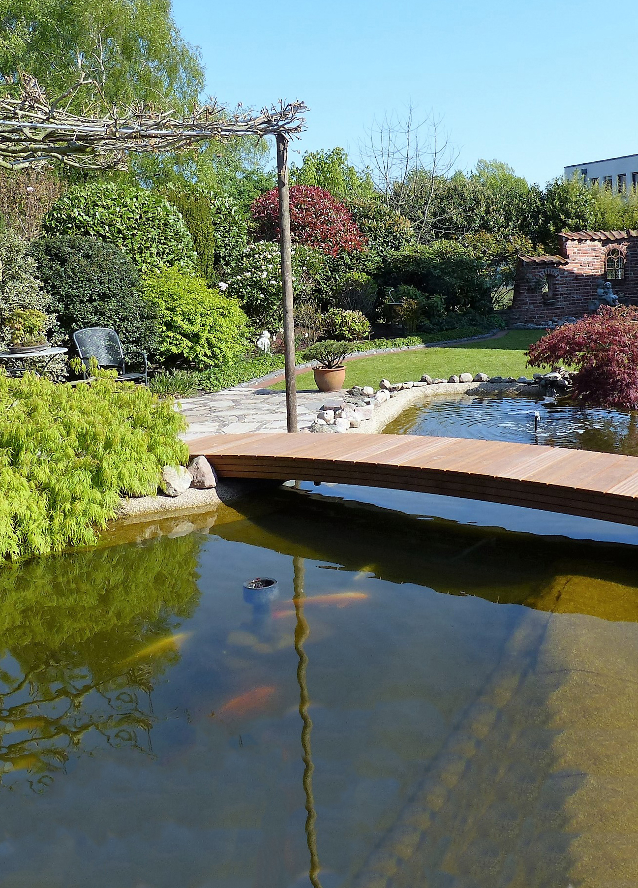 Wow: sehr schön gelöste Teichneugestaltung!