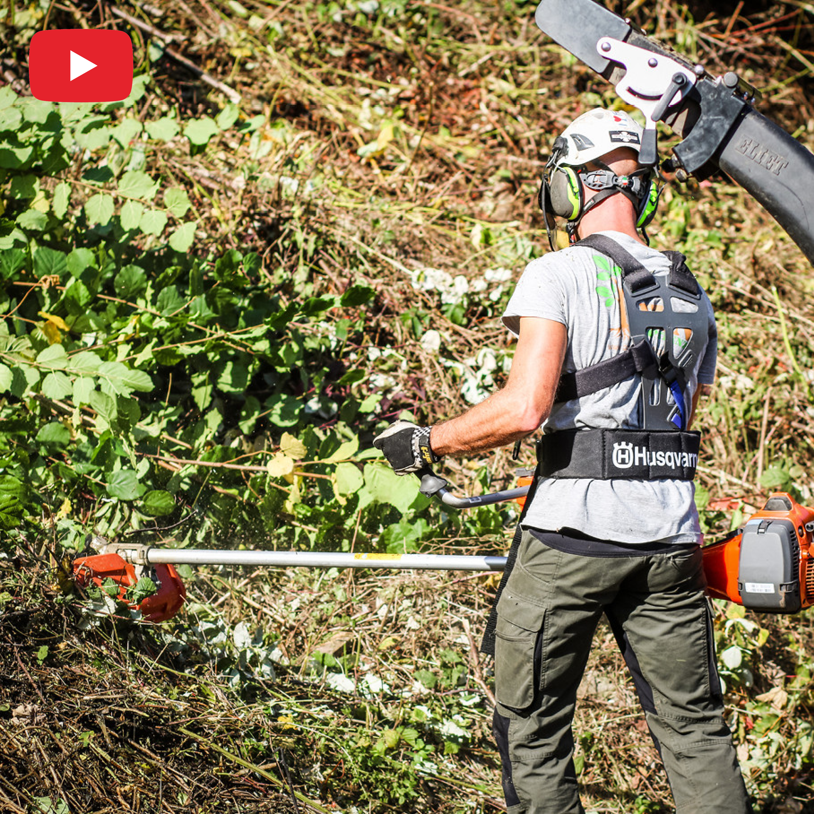 Husqvarna Motorsense 545 RX - Test mit Video.