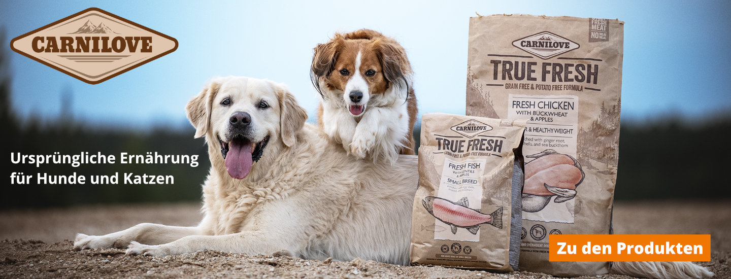 CARNILOVE - Ursprüngliche Ernährung für Hunde