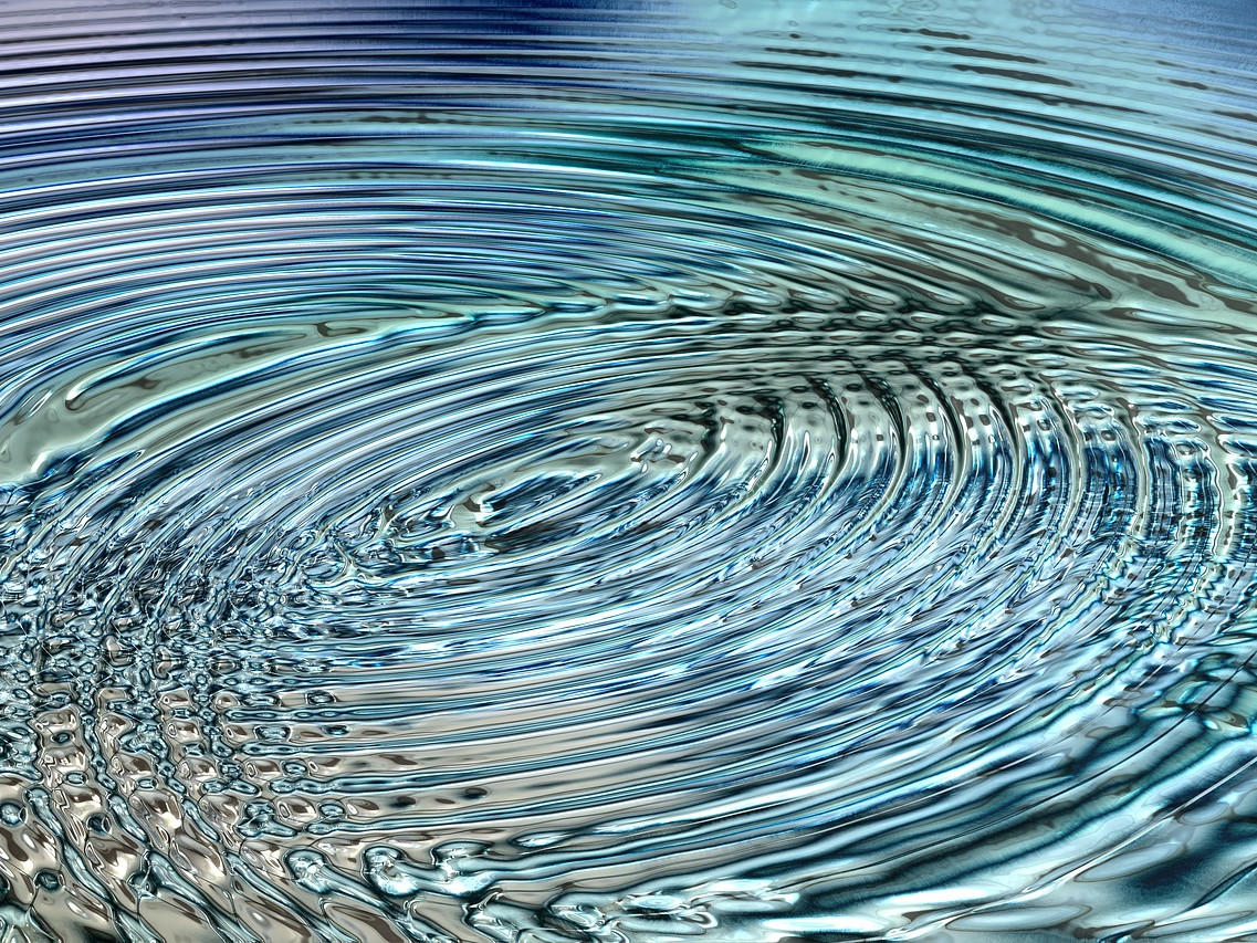 Kühlung mit erfrischendem Wasser