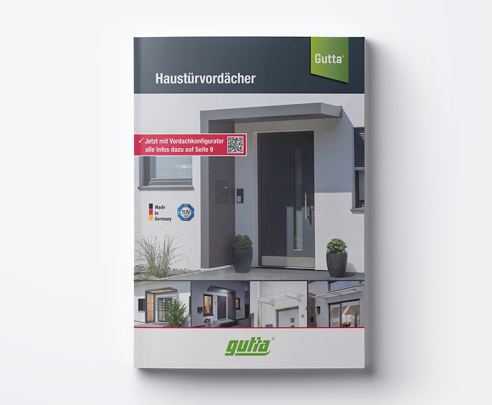 Gutta Haustürvordächer Katalog Gutta Haustürvordächer