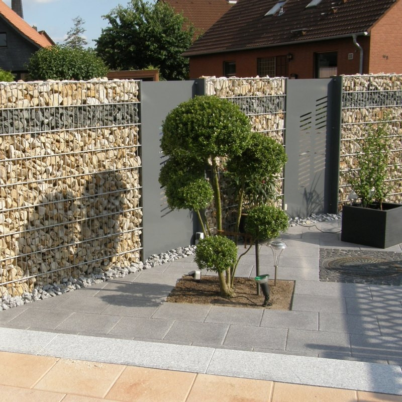 Völlig zu Recht ein großer Gartentrend: Gabionen