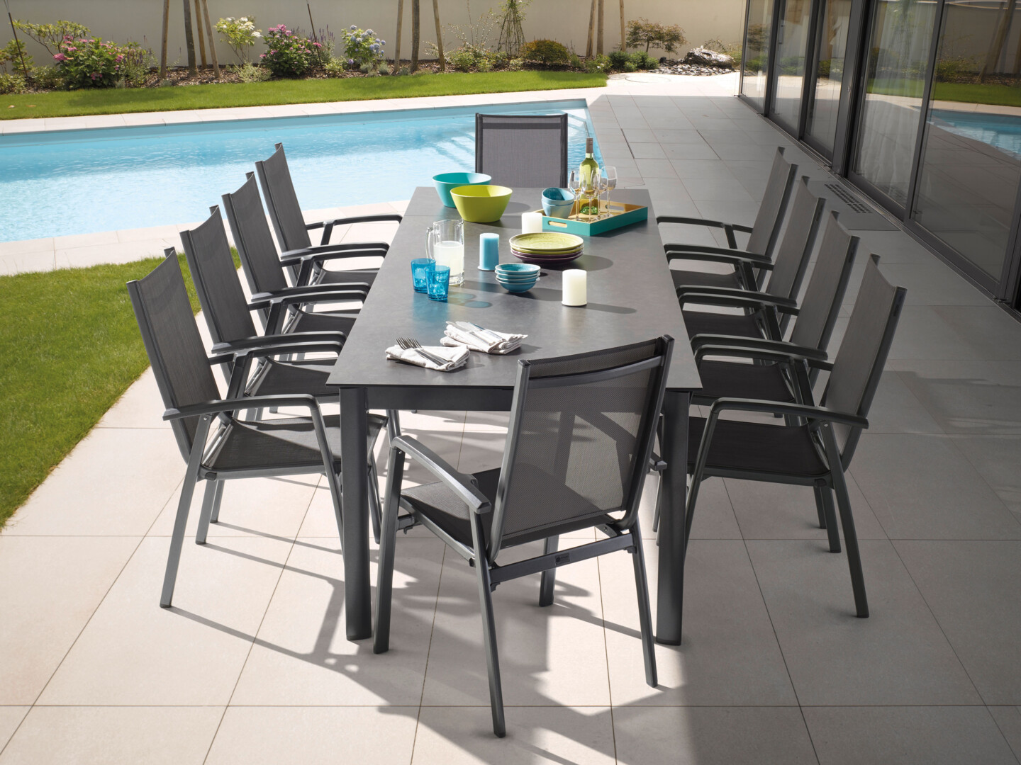 Sieger HPL Ausziehtisch