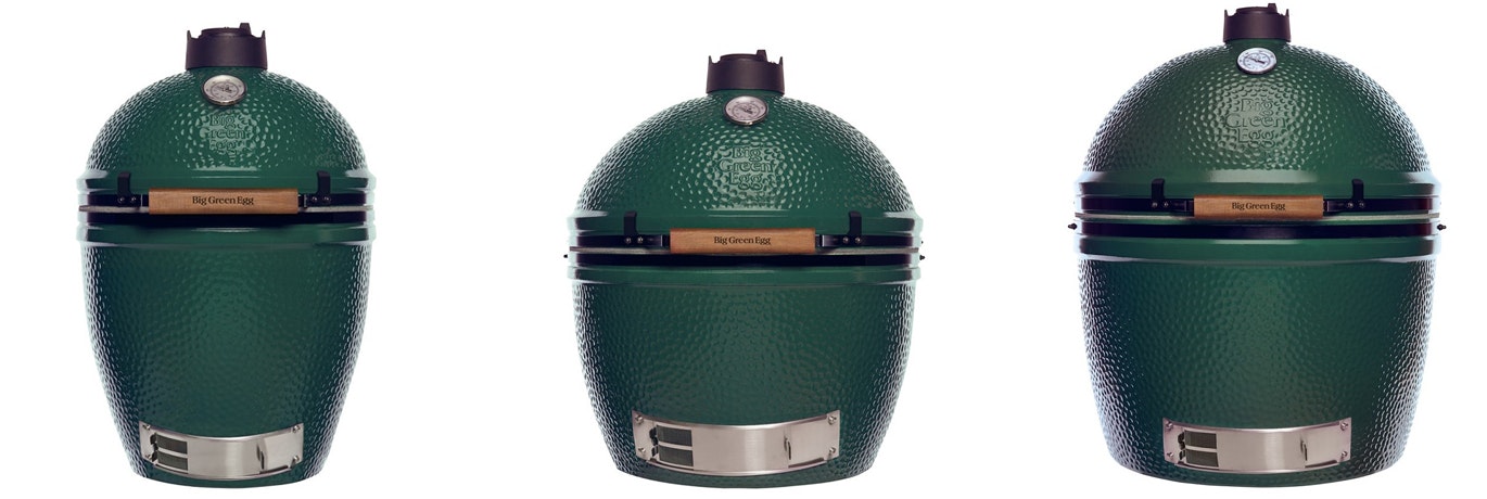 Big Green Egg Größenvergleich large-2XL Größenvergleich Big Green Egg Large, XLarge, 2XL