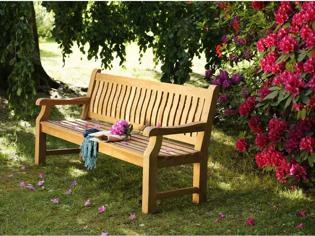 Diamond Garden 3-Sitzer Landhausbank CHATEAU Recycled Teak 