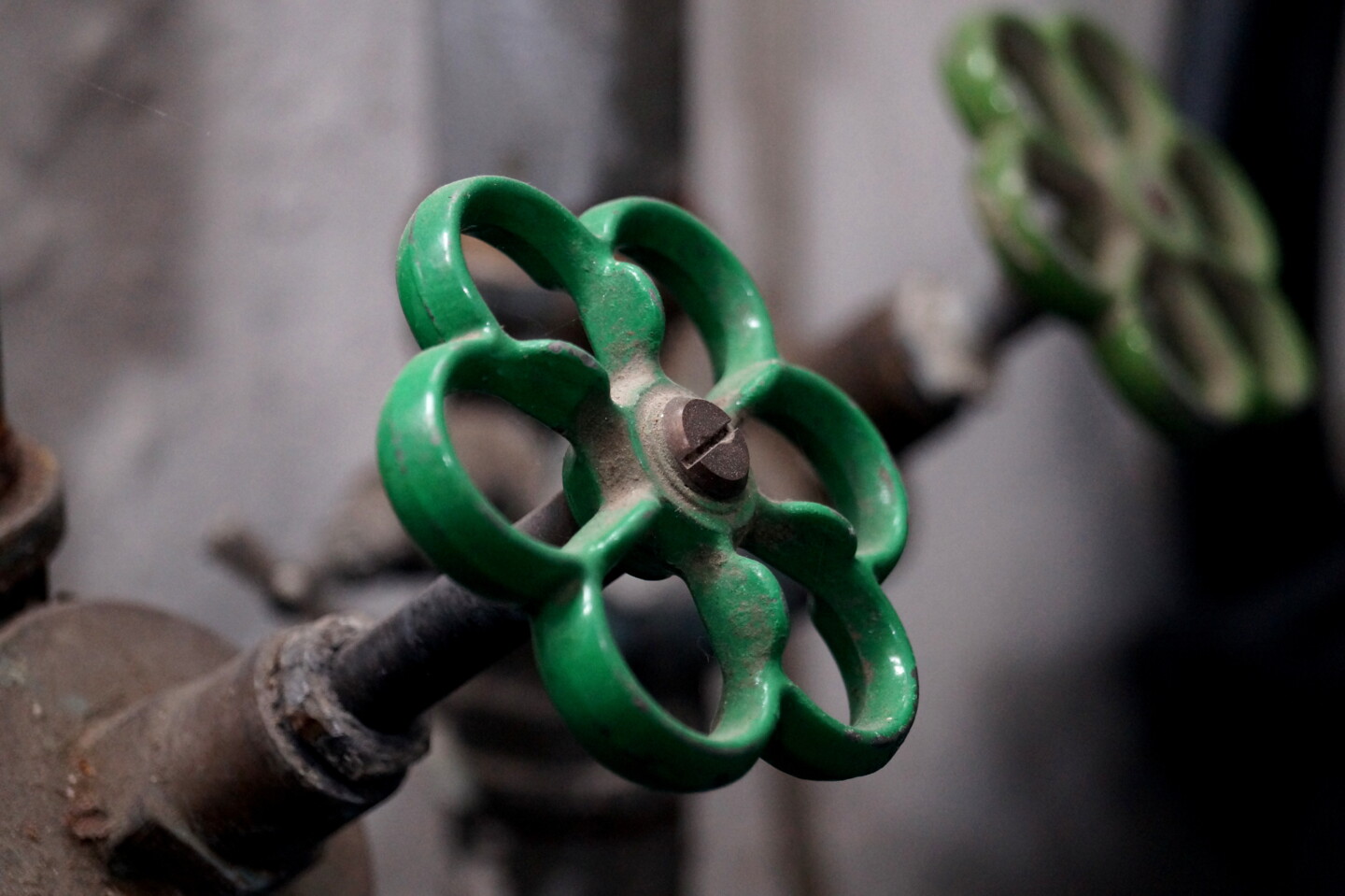 Hahn einer Wasserleitung