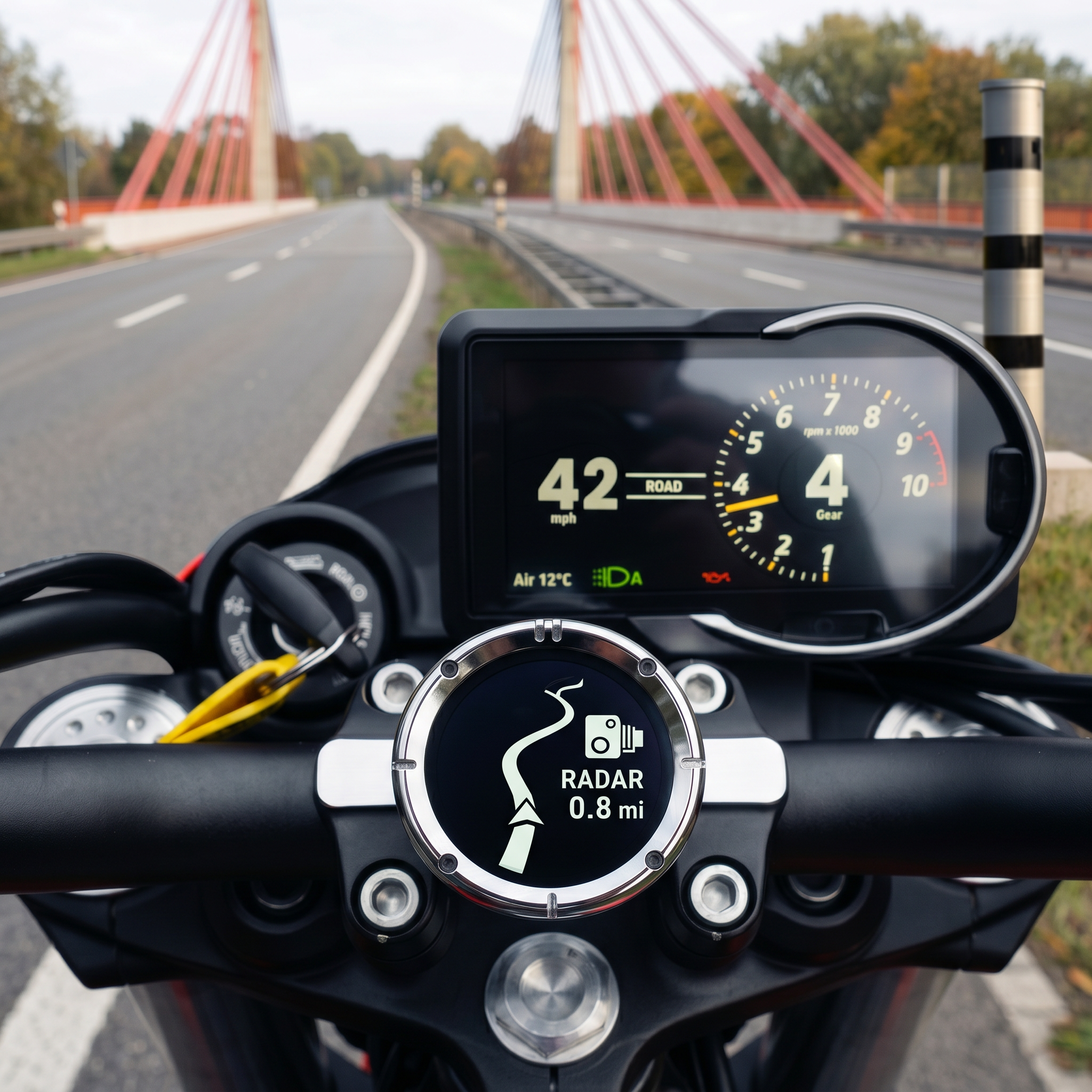 Radarwarnung für Motorradfahrer - was ist erlaubt und was nicht?