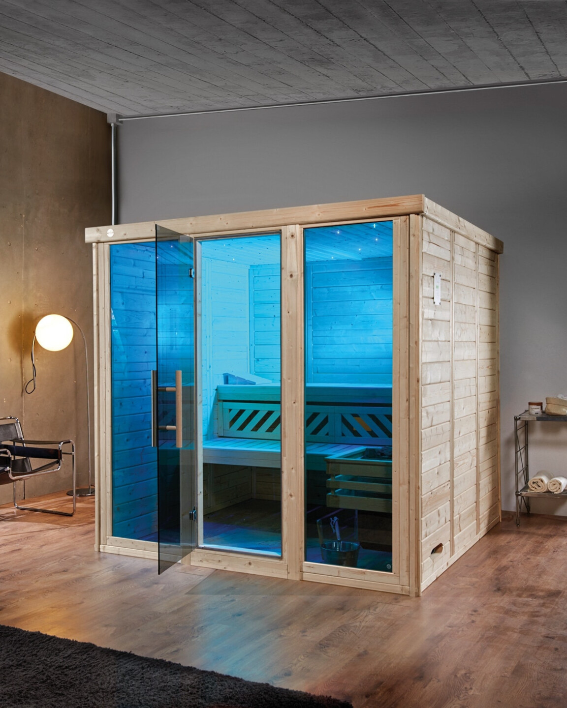 Weka Farblicht-Set Beispiel Blau