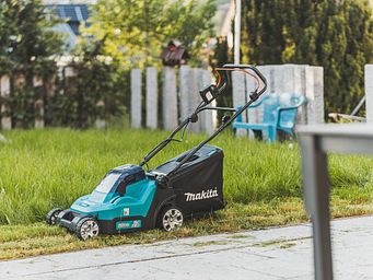 Makita Akku-Rasenmäher Test