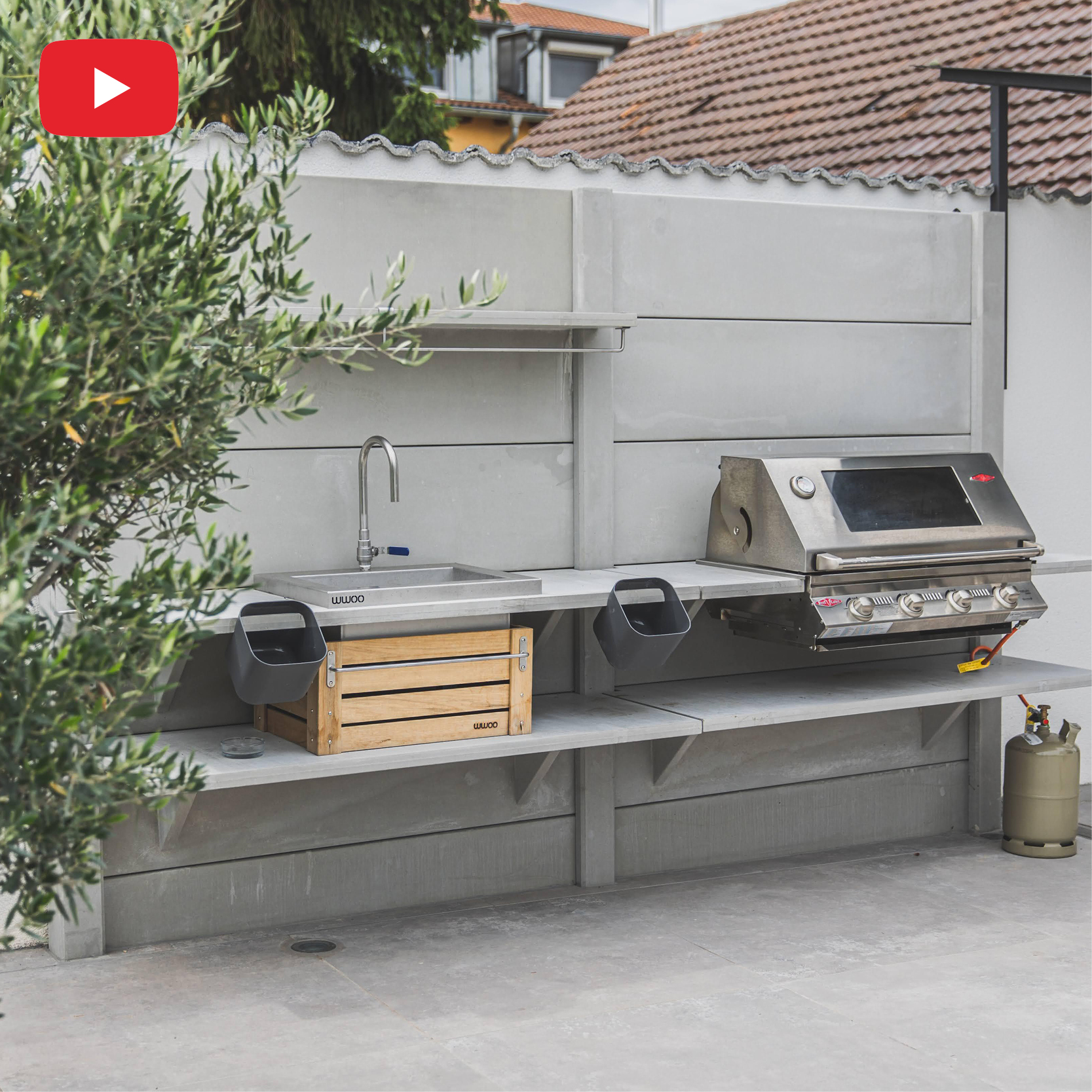 Wir bauen eine Outdoor Küche