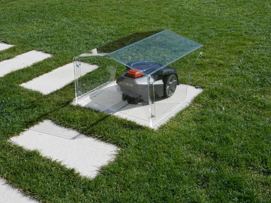 Working Robots Mower-Haube Acryl Working Robots Mower-Haube Acryl