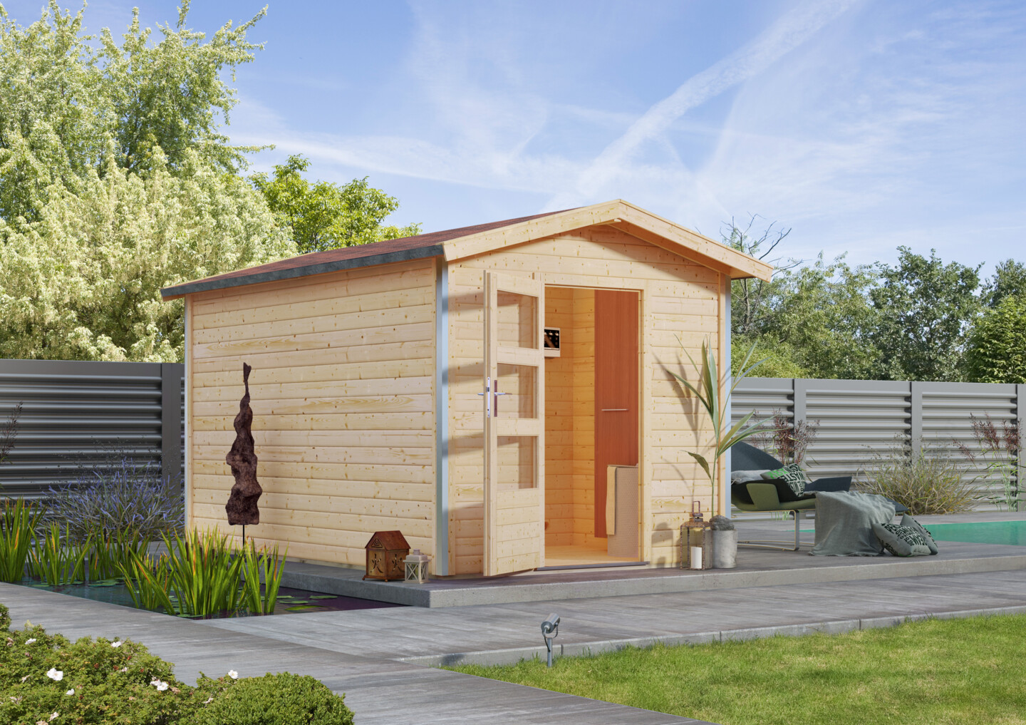 Karibu Gartensauna Bosse