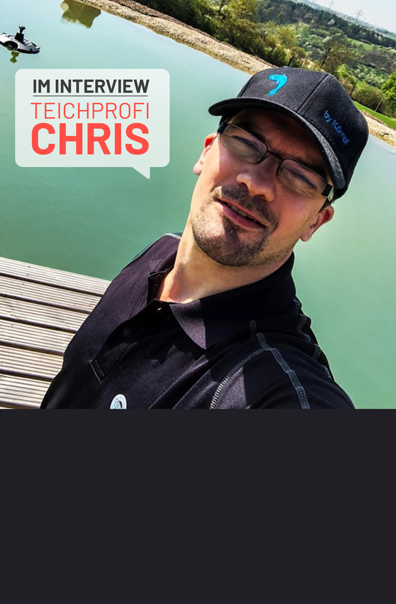 Unser Teichexperte im Interview