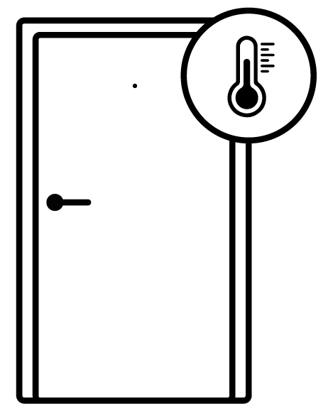 Alle Außentüren sollten über eine ausreichende Dämmung verfügen
