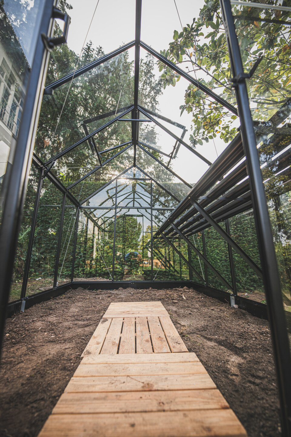 Zur Fertigstellung gehört das nochmalige nachjustieren und festziehen sämtlicher Schrauben etc.