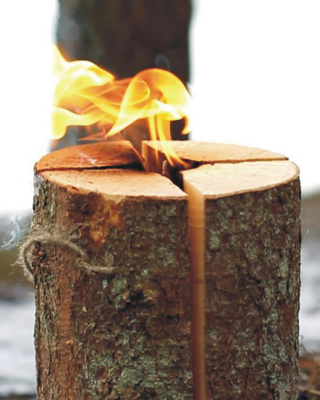 Gemütliches Schwedenfeuer