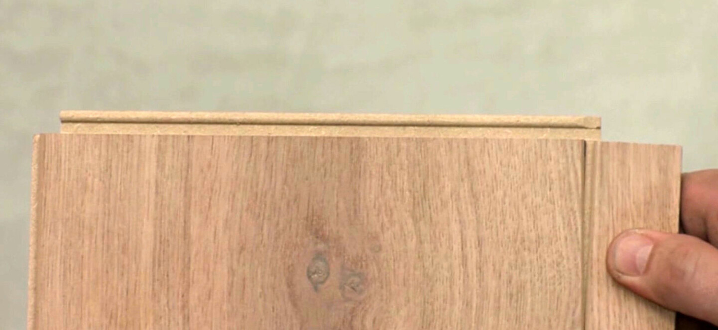 Die letzte Reihe muss zugeschnitten werden