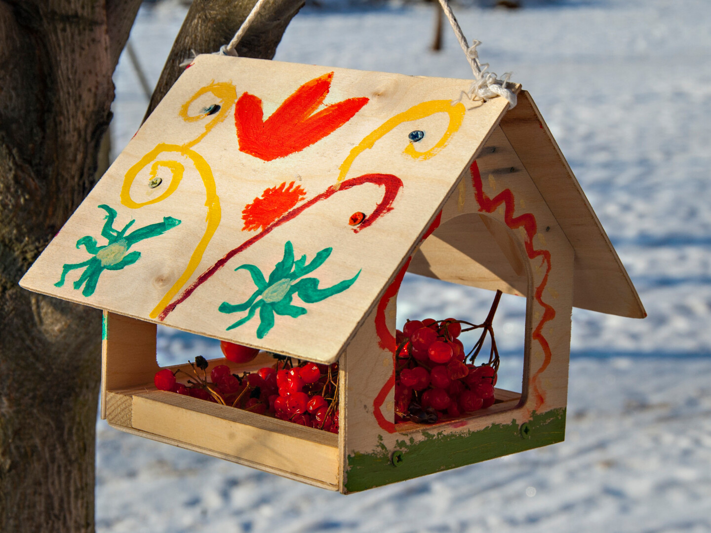 Vogelhaus selbst gemacht