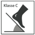 Rutschfestigkeitsklasse C