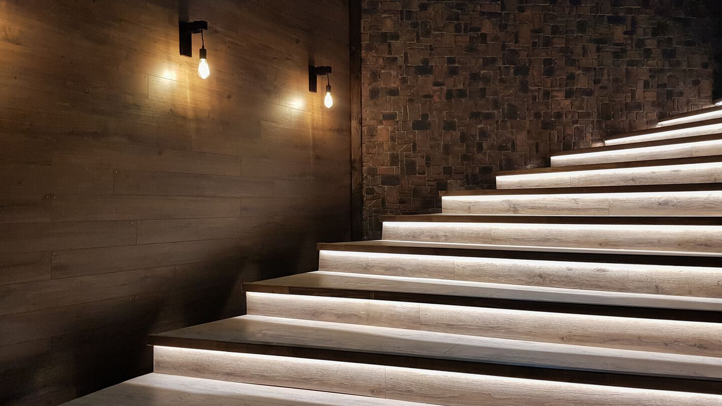 Treppen Led und Lampen beleuchtung 