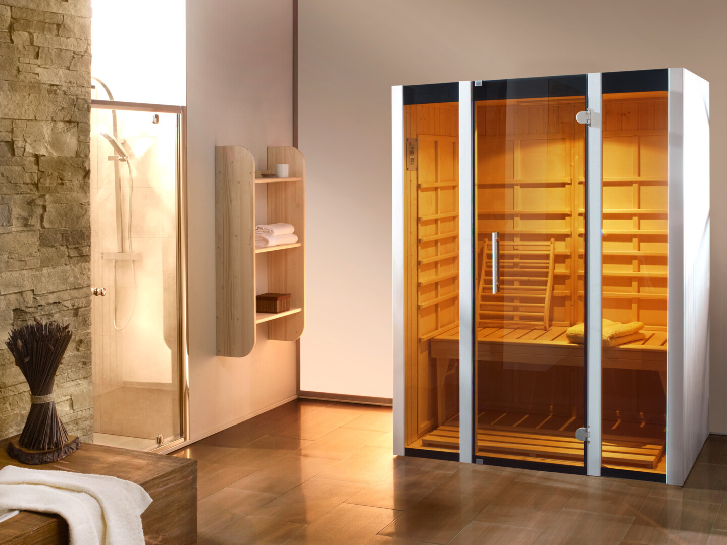 Weka Infrarotkabine Osby 1 inkl. Flächenstrahler