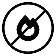 Symbol "kein Feuer"