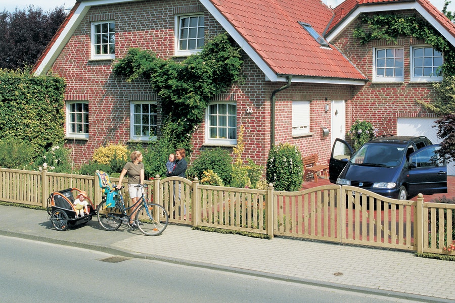 TraumGarten Holzzaun Karlo