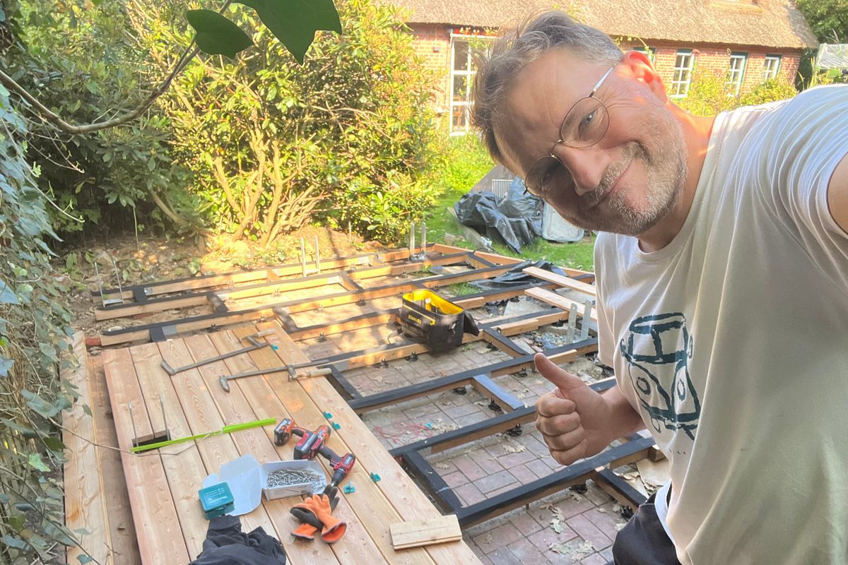 Terrassendeck bauen