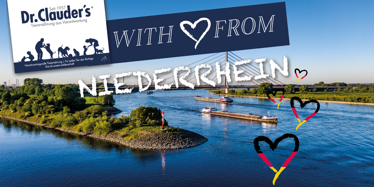 Dr. Caluder's with love from Niederrhein Bild vom Niederrhein Marke Dr. Clauders