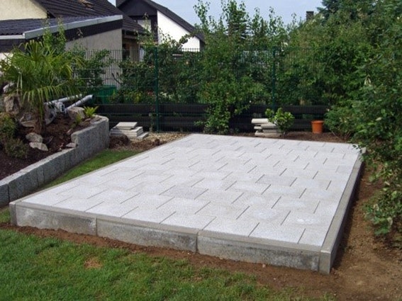 Gartenhaus Fundament Gartenhaus Fundament