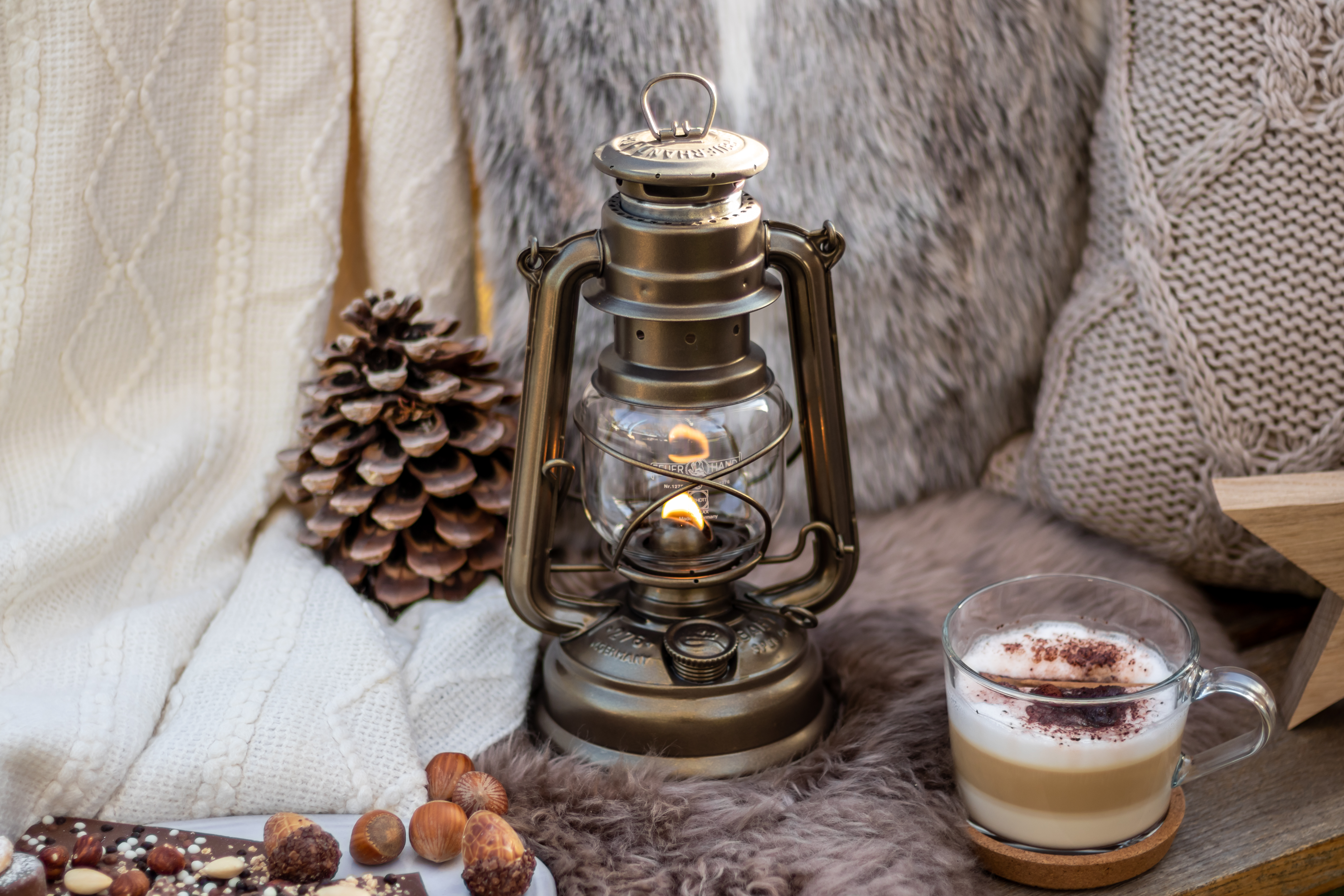 Terrasse herbstlich gestalten