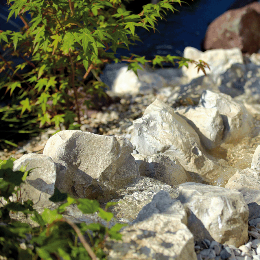 Wie berechne ich die benötigte Fördermenge für ein Wasserspiel?