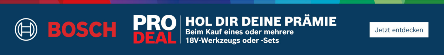 Jetzt entdecken: Die BOSCH ProDeals