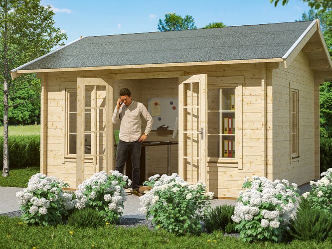 Im Trend: Gartenhäuser als Homeoffice nutzen!