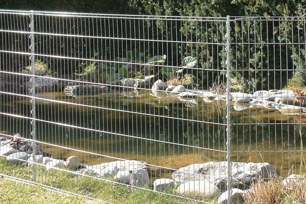 Teichschutzzaun