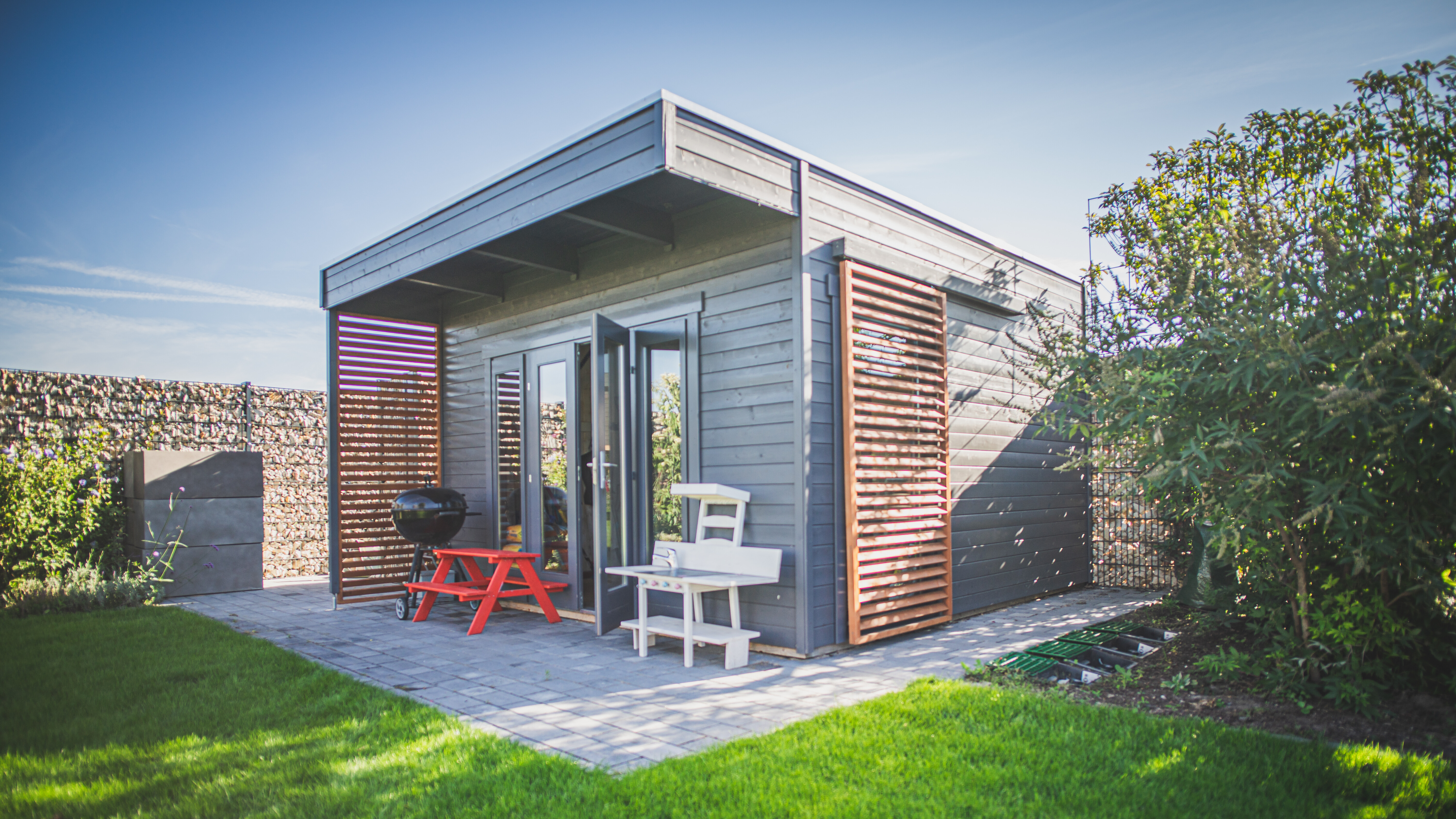 Gartenhaus als Homeoffice