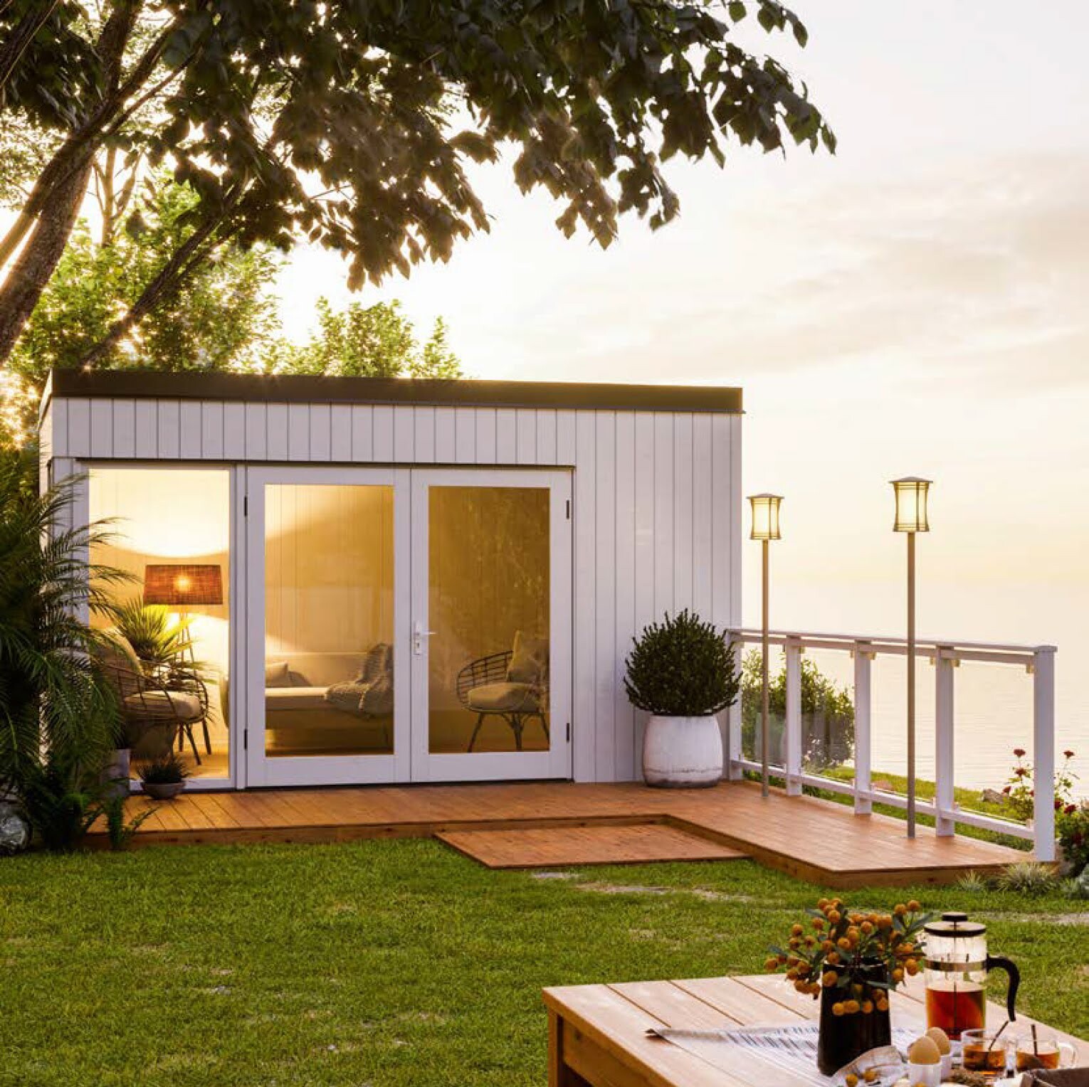 Alternative Nutzungsmöglichkeiten für Gartenhäuser