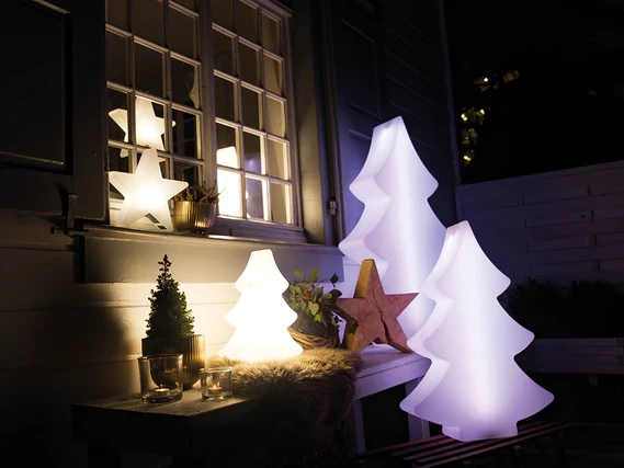 8 seasons design LED-Dekoleuchte Shining Tree 40 cm (WW) 