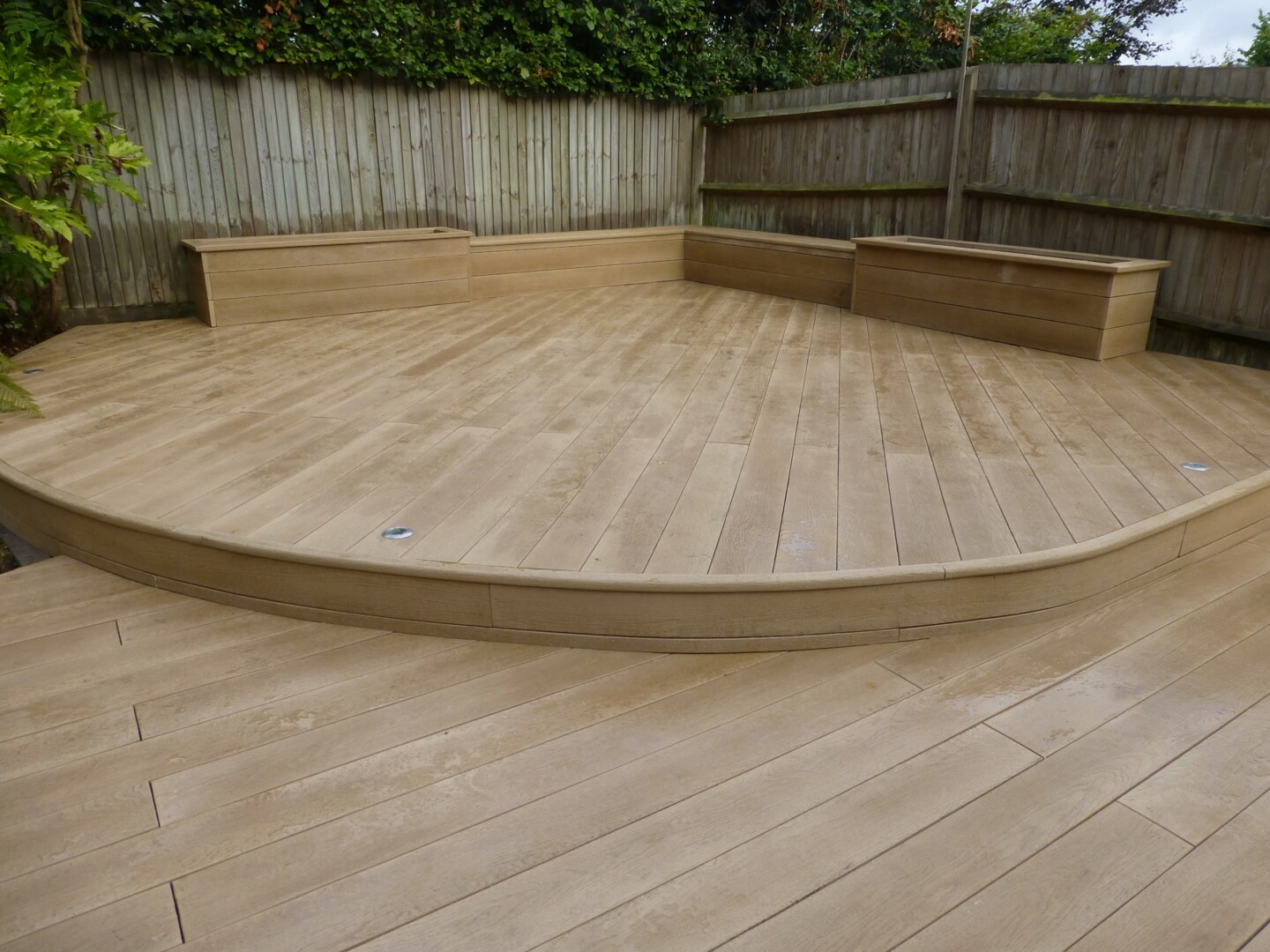 Weltholz Millboard® BULLNOSE Terrassendiele ENHANCED GRAIN Coppered Oak